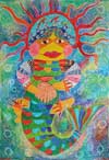 'The sun fish', Valeev Vadim, 8 years, Kiev