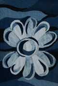 ‘Blue harmony’, Sofiia Gnatiuk, 12 years old, (teacher A.I. Voloshyna), Gorodok