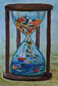 ‘Protect life’, Sofiia Yeltsova, 12 years old, (teacher O.P. Grytsiv), Bogdanivka