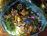 ‘Christmas magic’ nightlight, Daria Zaikina, 9 years old, (teacher O.K. Kravchuk), Kostiantynivka