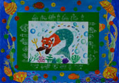 ‘Panda mermaid’, Vlada Shyndyruk, 16 years old, (teacher L.O. Kamianska), Kryvyi Rih