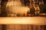 ‘Night glow’, Oleksandr Gorbach, 10 years old, (teacher T.D. Azarenko), Kharkiv