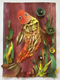 ‘In the depths’, Oleksandr Bezdietko, 11 years old, (teacher O.O. Kotenko), Vysokyi
