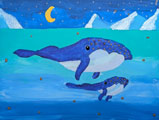 ‘I love you tenderly’, Abigail Bohdan, 9 years old, (teacher O.S. Abakumova), Pittsburgh, USA
