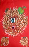 'Family of sea hedgehogs', Konevets Valeriya, 12 years, Dobropolye