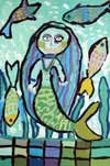 ‘Beauty mermaid’, Solovey Aleksandra 7 years, (teacher Ivanova O.V.), Kerch