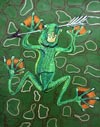 ‘Tsarevna a frog’, Gadzhuk Sergey, 16 years, (teacher Klepas L.I.), Gorodok