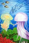 ‘Dance of jellyfishes’, Nadezhda Sobko, 13 years, (teacher V.N.Miroshnik), Drabiv