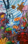 ‘Coral reef’, Yana Fedoridy, 13 years, (teacher A.A.Lvovskaya), Sochy