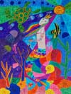 ‘Color underwater world’, Alisa Grosman, 9 years, (teacher E.V.Shulzhenko), Kiev 