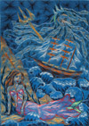 ‘Sea lord’, Darya Shevchenko, 15 years, (teacher G.N.Reshetnyak), Artemovsk 