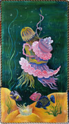 ‘Dance of jellyfishes’, Anastasia Kobrina, 14 years, (teacher V.V.Mochalova), Lugansk