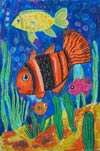  ‘Clown fish’, Ella Ilyazova, 8 years, (teacher T.A.Andreeva), Salavat (Bashkortostan)