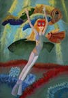 ‘Like mermaid’, Christina Lobanova, 14 years, (teacher O.V.Buchkevich), Pervouralsk 