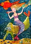 'Northern mermaid', Krysina Lena, 11 years