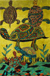 ‘Sea turtles’, Tatyana Semenova, 10 years, (teacher  T.B.Gurskaya), Nizhny Tagil