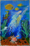 ‘Underwater kingdom’, Maria Parfyonova, 11 years, (teacher  N.A.Avsiyevich), Nizhneudinsk