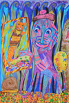 ‘The artist - an octopus’, Darya Cherkasova, 8 years, (teacher Е.V.Nedavnyaya), Izyum