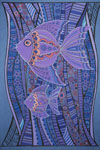 ‘Underwater patterns’, Valeria Kozhukalo, 13 years, (teacher S. M. Lazareva), Krivoy Rog