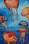 ‘Dance of jellyfishes’, Viktor Nedashkovsky, 17 years, (teacher A. N. Kimerina), Dobropolye