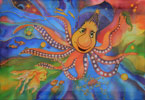 ‘Dance of Octopus’, Alina Lopatina, 9 years, (teacher O. A. Telushkina), Lysychansk