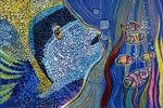 ‘Marine mosaic’, Sofia Salip, 9 years, (teacher O.V.Chubarova), Krivoy Rog