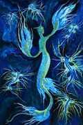 ‘Dance of blue angels’, Anastasiya Titova, 13 years, (teacher M. V. Bologova), Chita