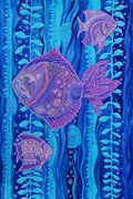 ‘Underwater patterns’, Maksim Kolomiyets, 14 years, (teacher S.M. Lazareva), Krivoy Rog