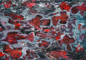 ‘Fishes of the Red Sea’, Margarita Churina, 9 years, (teacher L.V. Kraeva), Lesnoy