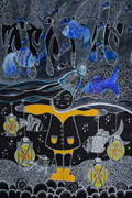 ‘Secrets of underwater world’, Olesya Gaiduchenko, 11 years, (teacher L.I. Strizhachuk), Novovolynsk