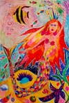 'The fiery mermaid', Batushkina Lera, 7 years