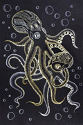‘Pacific octopuses’, Dariya Babayeva, 13 years, (teacher A.S. Khripko), Krivoy Rog