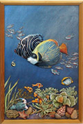 ‘Underwater idyll’ triptych, Yulia Misina, 18 years, (teacher G.V. Shinakova) Orel