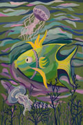 ‘Charming fish’, Mariya Gumen, 12 years, (teacher G.D.Sudarina), Krivoy Rog