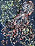 ‘Octopus’, Elena Egoshina, 14 years, (teacher E.A. Eliseeva), Kazan (Tatarstan)