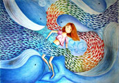 ‘Underwater dream’, Mariya Persan, 14 years, (teacher A.A. Malyshko), Dnipro