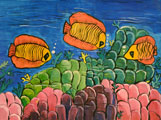 ‘Fishes’, Liora Dynina, 13 years, (teacher E.I. Tsyganok), Zaporozhye