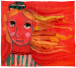 ‘Red Sea’, Anastasiya Zueva, 8 years, (teacher O.V. Chubarova), Krivoy Rog