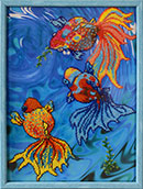 ‘Goldfish’, Tina Fediva, 10 years, (teacher N.P. Kvasha) Kryvyi Rih