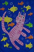 ‘Sea seal’, Zlata Bila, 7 years old, (teacher O.V. Obukhova), Samar