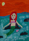 ‘The Little Mermaid’, Alyona Tashchak, 8 years old, (teacher M.I. Druzhynina), Cherkasy ‘The Little Mermaid’, Alyona Tashchak, 8 years old, (teacher M.I. Druzhynina), Cherkasy