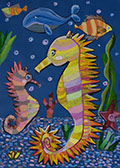 ‘Sea horse’, Tetyana Demchuk, 11 years old, (teacher K. Yurchuk), Volodymyr ‘Sea horse’, Tetyana Demchuk, 11 years old, (teacher K. Yurchuk), Volodymyr