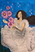 ‘Underwater Beauty’, Viktoriya Yurchak, 12 years old, (teacher G.V. Didur), Ivano-Frankivsk