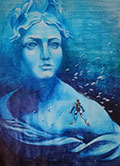 ‘Lost Atlantis’, Anna Zabroda, 13 years old, (teacher V.V. Kravchenko), Butcha