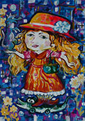 ‘Shapoklyak walk’, Elyzaveta Rozhkova, 13 years old, (teacher O.I. Okhapkin), Oleksandriya