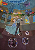 ‘Dance in an underwater castle’, Varvara Khairulina, 15 years old, (teacher O.K. Kravchuk), Kostyantynivka