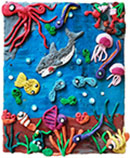 ‘Underwater world’, Mykola Plachinta, 7 years old, (teacher H.O. Kravtsova), Nerubaiske ‘Underwater world’, Mykola Plachinta, 7 years old, (teacher H.O. Kravtsova), Nerubaiske