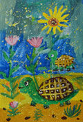‘Turtle duet’, Yehor Vovchenko, 7 years old, (teacher O.O. Lysenko), Golovanivsk