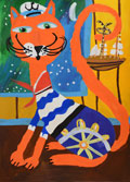 ‘Sea soul’, Andrii Melnychenko, 9 years old, (teacher R.B. Resnianska), Blahovishchenske