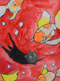 ‘I am a fish’, Olha Pryvidion, 9 years old, (teacher R.B. Resnianska), Blahovishchenske